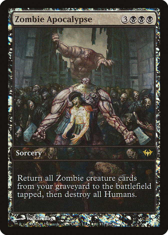 Zombie Apocalypse (Game Day) [Dark Ascension Promos]-1