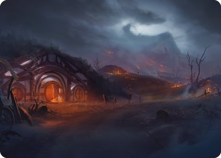 Field of Ruin Art Card [The Lord of the Rings: Tales of Middle-earth Art Series]-1