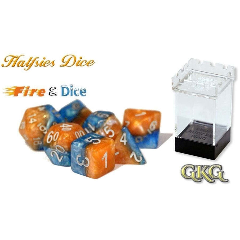 Halfsies Dice Fire & Dice with Upgraded Dice Case-1