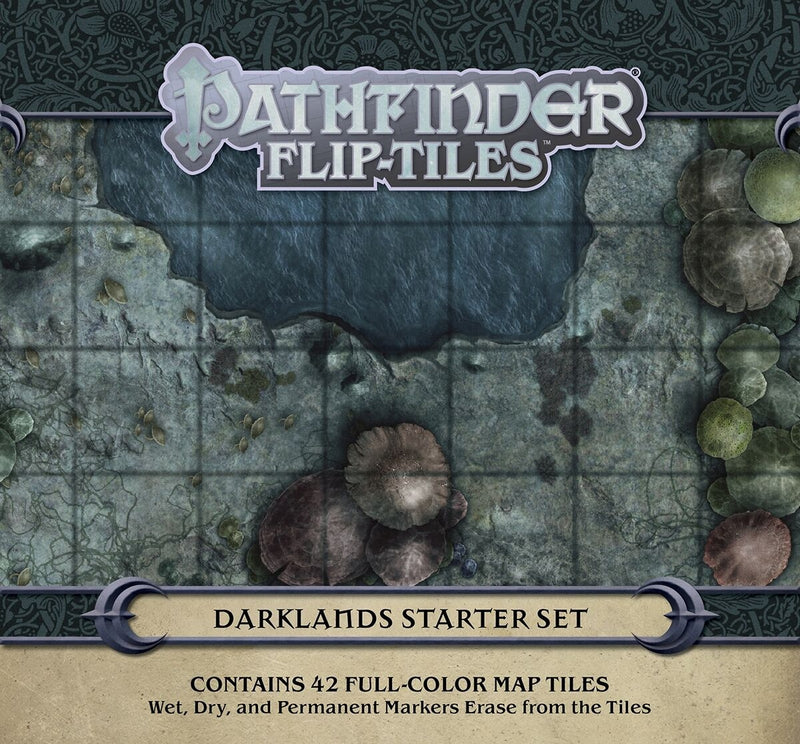 Pathfinder Accessories Flip Tiles Darklands Starter Set-1