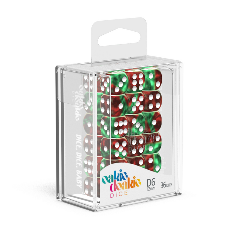 Oakie Doakie Dice D6 12 mm Gemi - Bloody Jungle (36)-1
