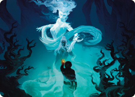 Galadriel of Lothlorien Art Card [The Lord of the Rings: Tales of Middle-earth Art Series]-1