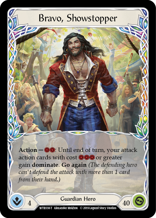 Bravo, Showstopper // Dawnblade [WTR038-T // WTR115-T] (Welcome to Rathe)  Alpha Print Normal-1