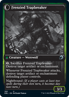 Outland Liberator // Frenzied Trapbreaker [Innistrad: Double Feature]-2