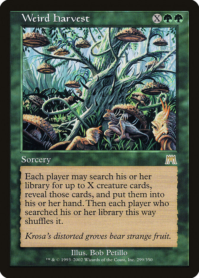Weird Harvest [Onslaught]-1