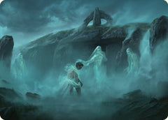 Fog on the Barrow-Downs Art Card [The Lord of the Rings: Tales of Middle-earth Art Series]-1
