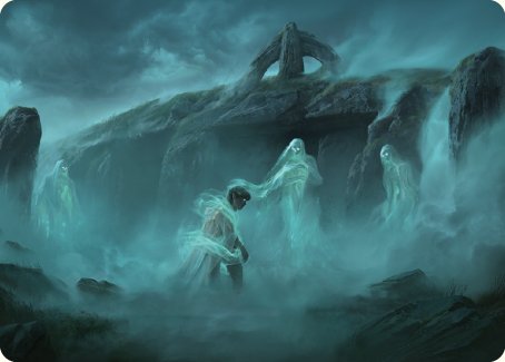 Fog on the Barrow-Downs Art Card [The Lord of the Rings: Tales of Middle-earth Art Series]-1