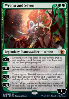 Wrenn and Seven (Promo Pack) [Innistrad: Midnight Hunt Promos]-1