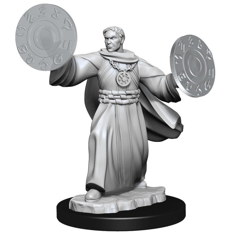 Critical Role Unpainted Miniatures Human Graviturgy and Chronurgy Wizards Female (2)-1