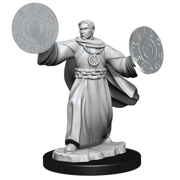 Critical Role Unpainted Miniatures Human Graviturgy and Chronurgy Wizards Female (2)