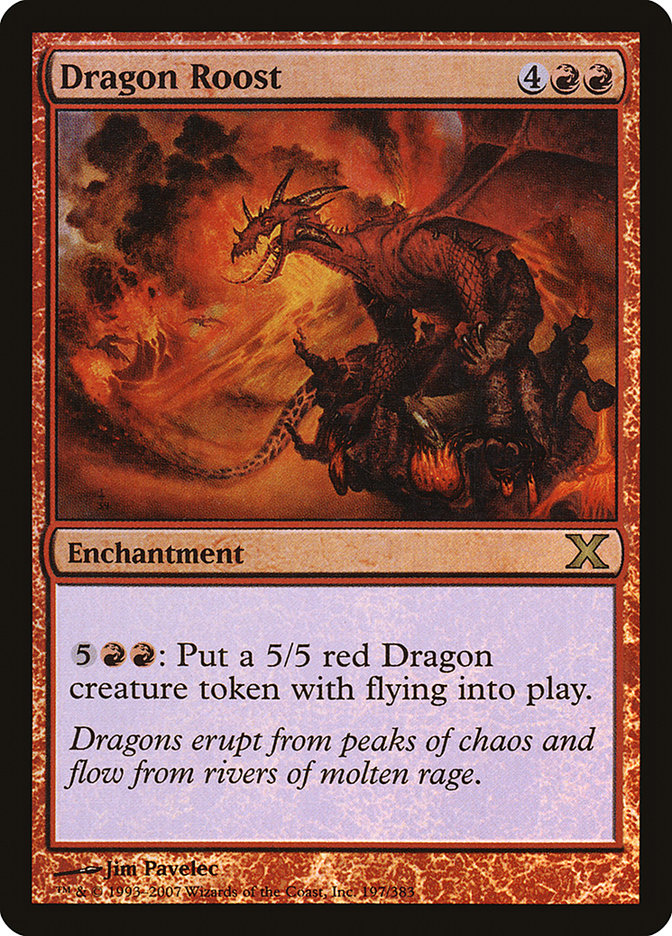 Dragon Roost (Premium Foil) [Tenth Edition]-1