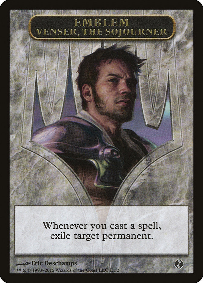 Venser, the Sojourner Emblem [Duel Decks: Venser vs. Koth Tokens]-1