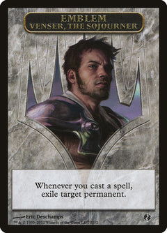 Venser, the Sojourner Emblem [Duel Decks: Venser vs. Koth Tokens]-1
