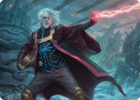 Urza, Lord Protector Art Card [The Brothers' War Art Series]-1