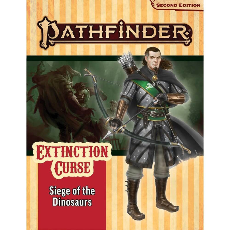 Pathfinder Second Edition Extinction Curse Adventure Path #4 Siege of the Dinosaurs-1