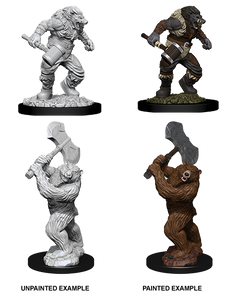 D&D Nolzurs Marvelous Unpainted Miniatures Wereboar & Werebear-1