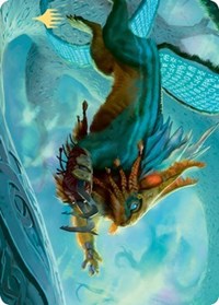 Toski, Bearer of Secrets Art Card (Gold-Stamped Signature) [Kaldheim Art Series]-1