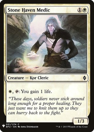 Stone Haven Medic [Mystery Booster]-1