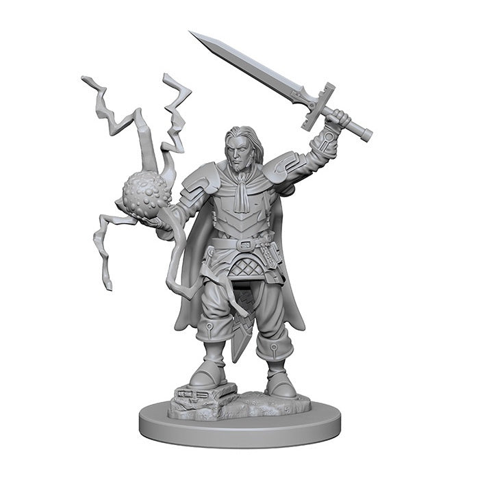 Pathfinder Deep Cuts Unpainted Miniatures Human Male Cleric-1