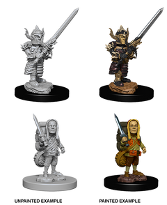 D&D Nolzurs Marvelous Unpainted Miniatures Male Halfling Fighter-1