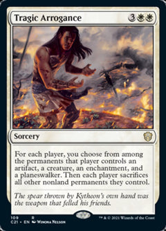 Tragic Arrogance [Commander 2021]-1