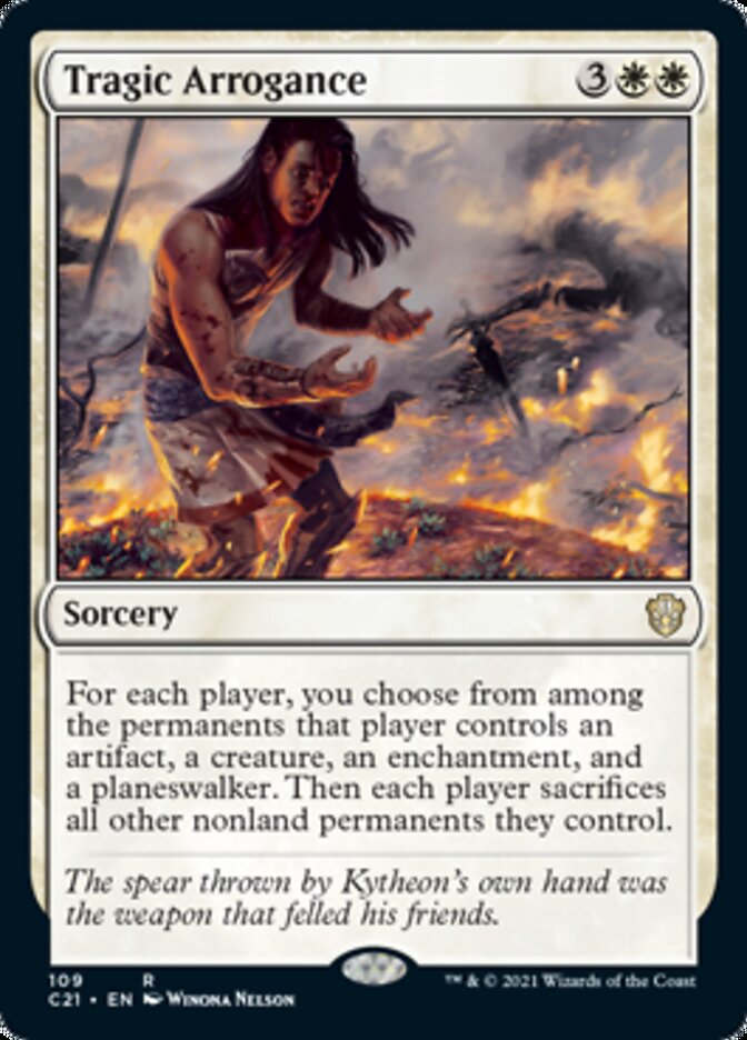 Tragic Arrogance [Commander 2021]-1