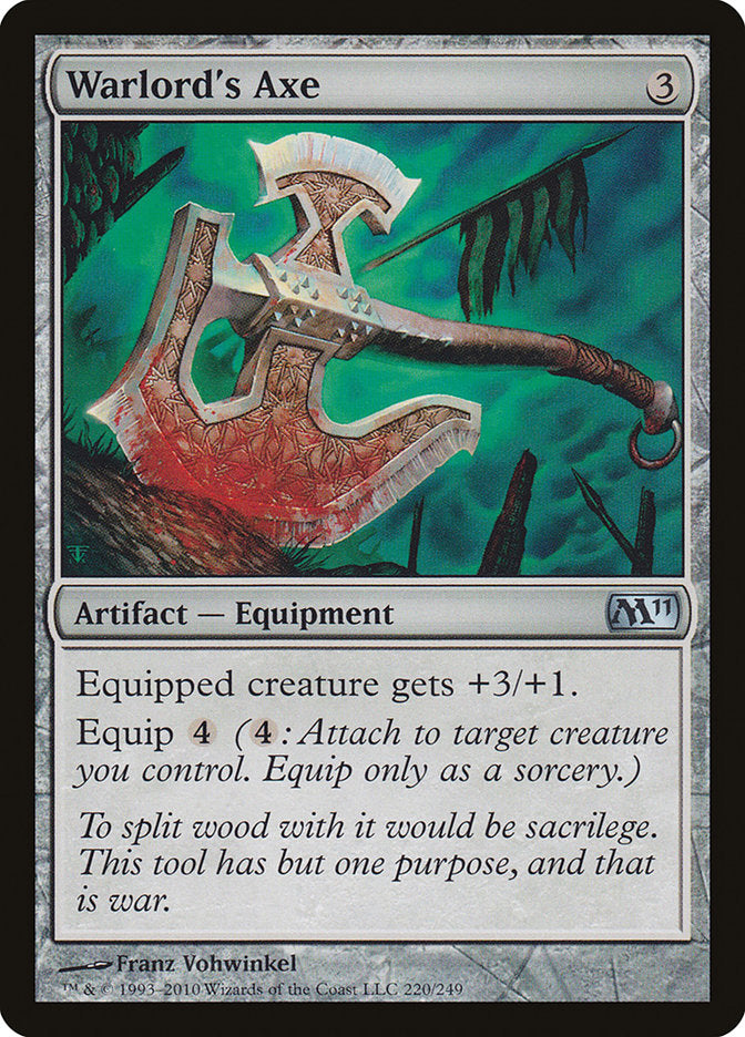 Warlord's Axe [Magic 2011]-1