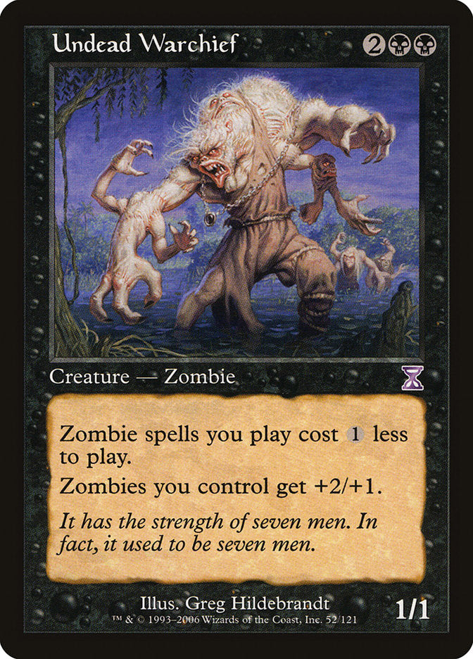 Undead Warchief [Time Spiral Timeshifted]-1