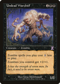 Undead Warchief [Time Spiral Timeshifted]-1