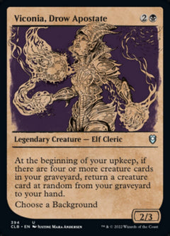 Viconia, Drow Apostate (Showcase) [Commander Legends: Battle for Baldur's Gate]-1