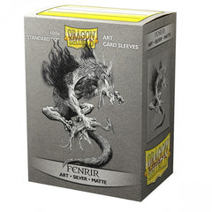 Sleeves - Dragon Shield - Box 100 - MATTE Art - Fenrir-1
