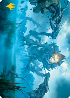 Creeping Inn Art Card (Gold-Stamped Signature) [Innistrad: Midnight Hunt Art Series]-1