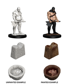 WizKids Deep Cuts Miniatures Executioner & Chopping Block-1