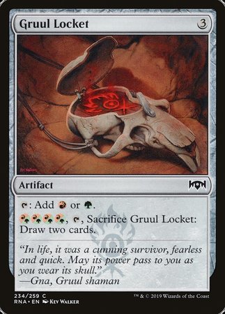 Gruul Locket [Ravnica Allegiance]-1