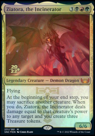 Ziatora, the Incinerator [Streets of New Capenna Prerelease Promos]-1