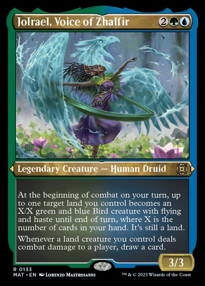 Jolrael, Voice of Zhalfir (Foil Etched) [March of the Machine: The Aftermath]-1