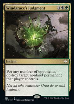 Windgrace's Judgment [Streets of New Capenna Commander]-1