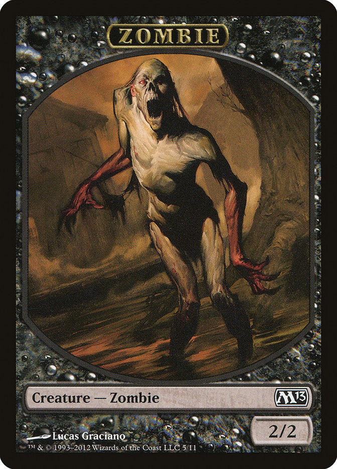 Zombie Token [Magic 2013 Tokens]-1