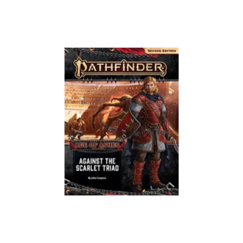 Pathfinder Second Edition Age of Ashes Adventure Path #5 Against the Scarlet Triad-1