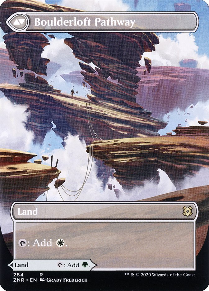 Branchloft Pathway // Boulderloft Pathway (Borderless Alternate Art) [Zendikar Rising]-2