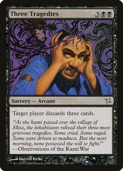 Three Tragedies [Betrayers of Kamigawa]-1