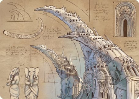 Ivory Tower Art Card [The Brothers' War Art Series]-1