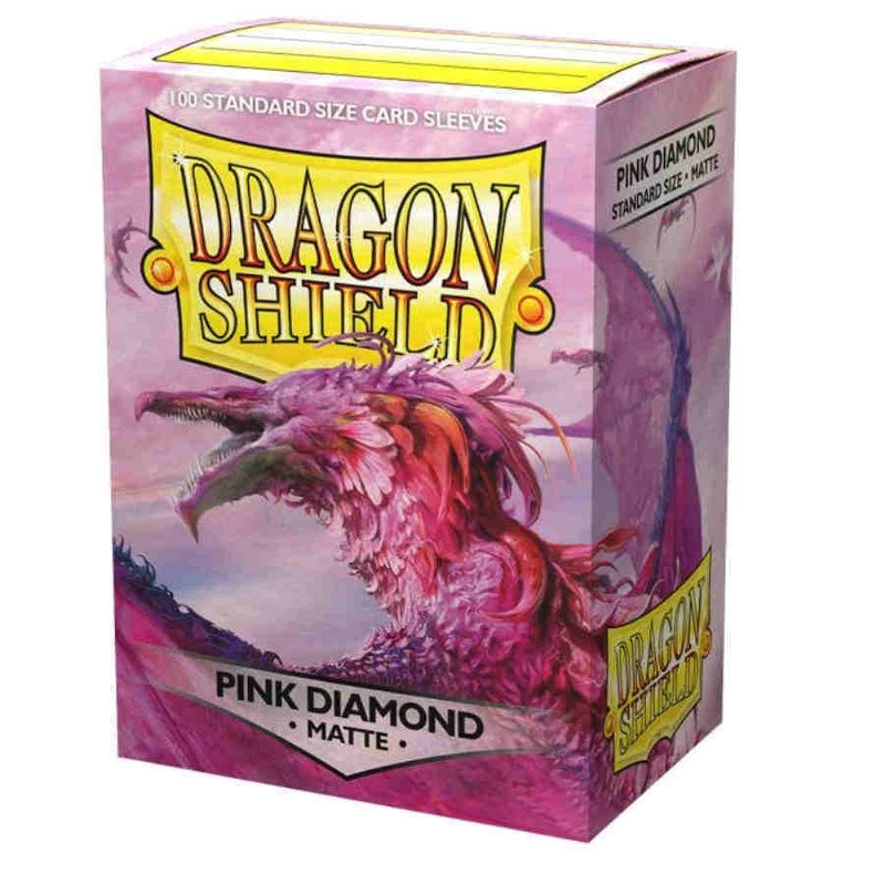 Sleeves - Dragon Shield - Box 100 - Pink Diamond MATTE-1