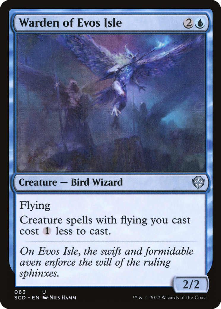 Warden of Evos Isle [Starter Commander Decks]-1