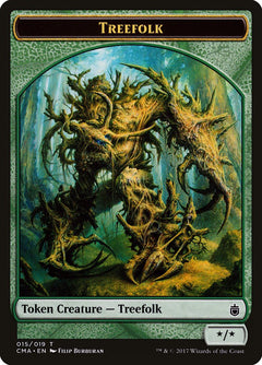 Treefolk Token [Commander Anthology Tokens]-1