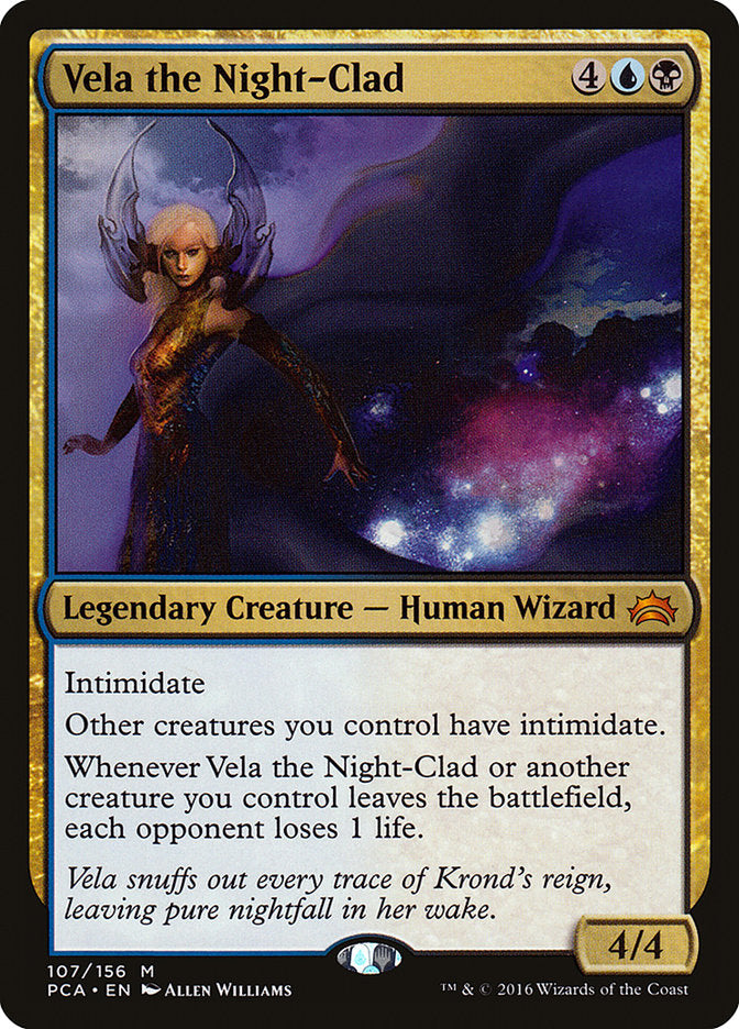 Vela the Night-Clad [Planechase Anthology]-1