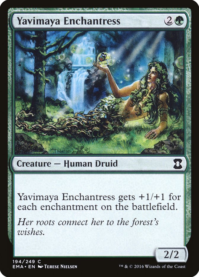 Yavimaya Enchantress [Eternal Masters]-1