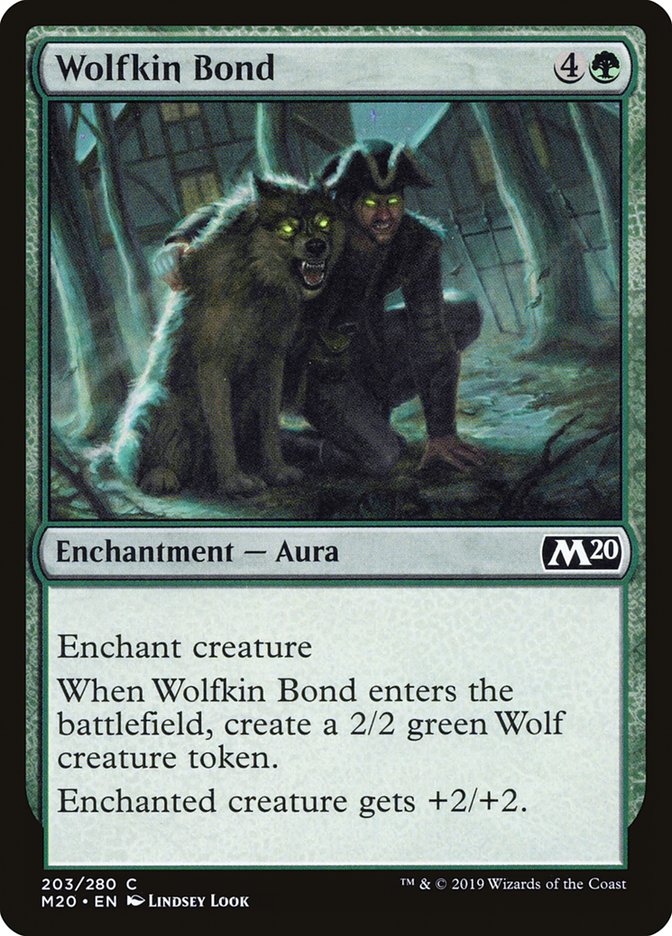 Wolfkin Bond [Core Set 2020]-1