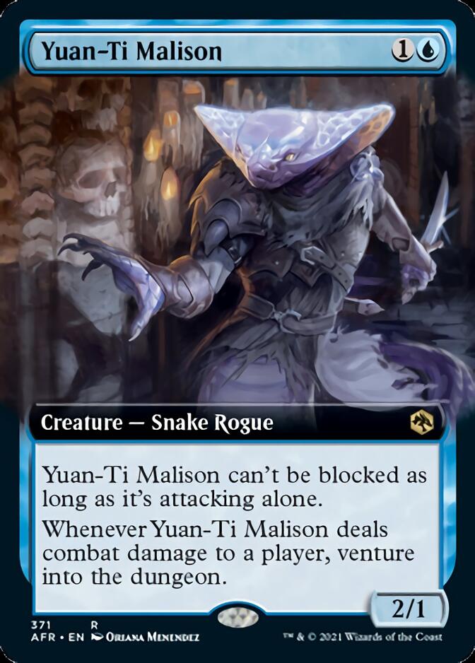 Yuan-Ti Malison (Extended Art) [Dungeons & Dragons: Adventures in the Forgotten Realms]-1