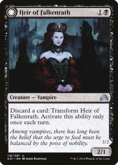 Heir of Falkenrath // Heir to the Night [Shadows over Innistrad]-1